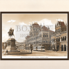 Esplanade Road (Kala Ghoda)Year-1851 (Code: 080) – Mounted and Wooden Frames