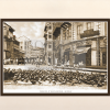 Pigeons at Bhuleshwar (Code: 055) – Mounted and Wooden Frame