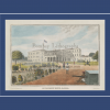 Lithograph- Government House Parell, Bombay (1833)