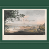 Lithograph- View of the Breach Causeway, Bombay